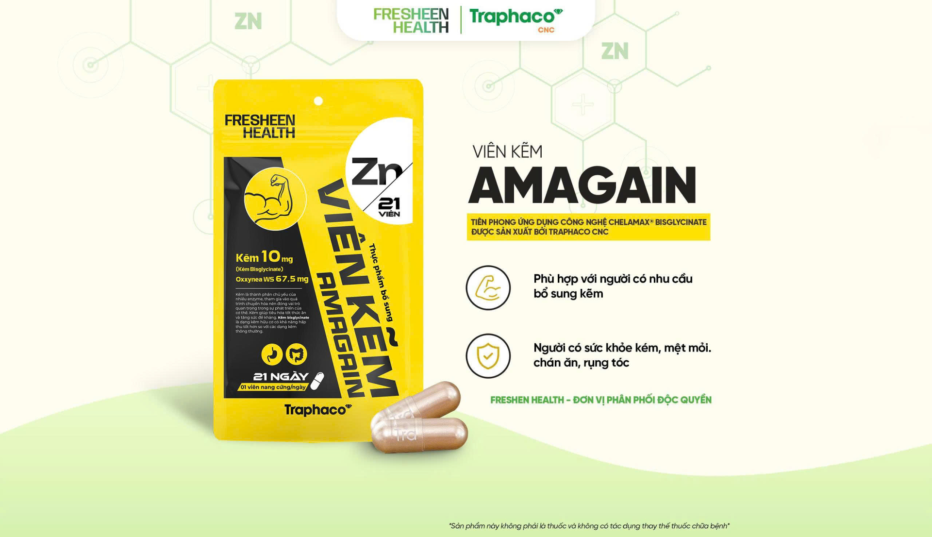 Giá chỉ ngang Gluconate, nhưng hấp thu vượt trội hơn: Điều gì khiến viên Kẽm Amagain trở thành lựa chọn “đáng đồng tiền”?