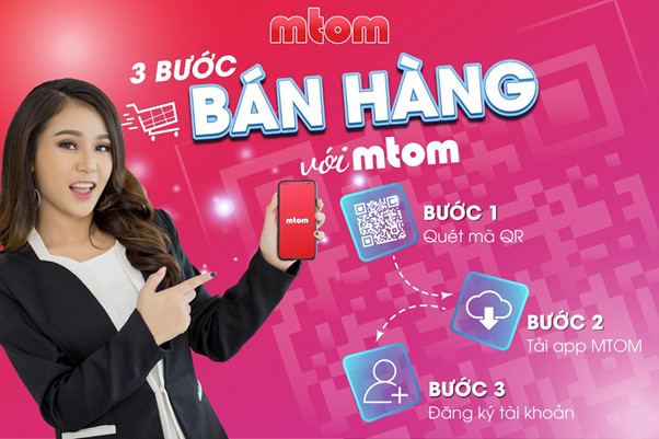 3 bước bán hàng trên sàn TMĐT MTOM hiệu quả